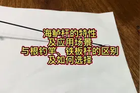 海鲈杆的特性及应用场景。与根钓竿、铁板杆的区别。及如何选择！