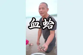 这个东西吃了很补的 血淋淋的海鲜，你敢吃吗#血蛤