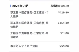 #医疗 #2024医保已到账     看着59我欲哭无泪视频封面