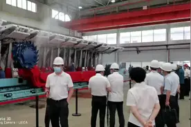 山西焦煤集团领导到霍州煤电制造总厂车间新设备运行观摩视频封面