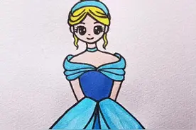 画公主 #一学就会的简笔画 #简笔画 #简笔画教程 #一学就会系列 #绘画视频封面