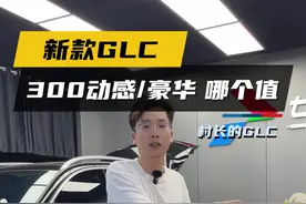 300豪华版跟300动感差了什么配置呢#奔驰glc300 #奔驰glc260 #dou是好车