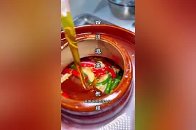 坛盐水：1000g水  30g盐  15g冰糖  0.5花椒  15g高度白酒#省饭课代表 #地道川味 #食材新鲜才是硬道理 #抖音美食推荐官 #泡菜