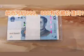 豹子号666，888有收藏价值#收藏钱币 #人民币呀人民币视频封面