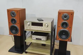 原装进口丹麦尊宝书架箱一对加马兰仕功放三件套。#品牌音响推荐视频封面