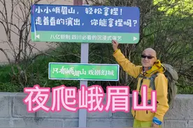 夜爬峨眉山全记录 #旅行推荐官#领队带你玩#峨眉山#徒步旅行 #带着抖音去旅行   2025年5月19日-20日，夜爬峨眉山，12小时30分钟，29.55km，总爬升3198米。【天下名山牌坊→报国寺→伏虎寺→雷音阁→纯阳殿→清音阁→一线天→洪椿坪→99道拐→钻天坡→洗象池→雷洞坪→金顶】。