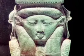 古埃及展重点展品12，哈托尔女神！#上海博物馆 #古埃及大展 #金字塔之巅 #和贾布看展 #艺术在抖音 @上海博物馆视频封面