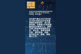 汶川县气象台发布暴雨橙色预警信号[II级/严重]视频封面