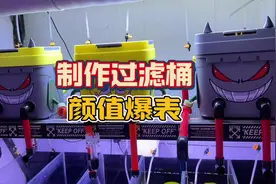 制作鱼缸过滤桶 颜值爆表#养鱼人 #过滤系统 #水族 #鱼友视频封面