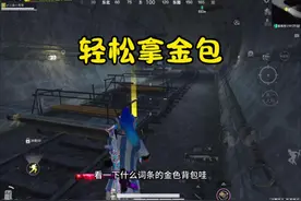 没有加密隔层背包？教你们获得金色背包！#地铁逃生豪庭小曲