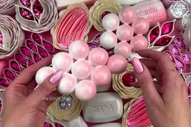 手工捏捏乐 肥皂花解压#治愈马克皂#助眠皂盒 #淀粉肥皂