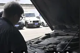 30万喜提02年中古大G，没想到整备过程这么解压#奔驰大g老改新 #老款大g改装 #奔驰大g老款改新款 #大g老改新 #w463