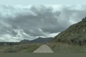 嘉峪关至张掖、穿越祁连山、后半段一镜到底全路况、途经249县道