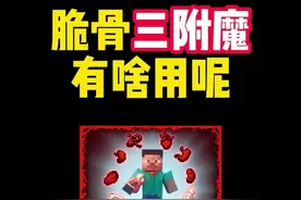对脆骨症缺乏了解的玩家们有福啦，快来了解一下这些作用！#我的世界 #我的世界模组