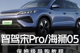 智驾宋Pro/海狮05保姆级导购教程 #汽车#比亚迪#比亚迪宋pro#比亚迪海狮#吉利星舰7视频封面