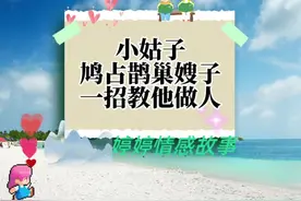 小姑子鸠占鹊巢，嫂子一招教他做人#姑嫂矛盾 #民间情感故事