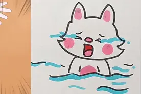 一个可爱的老师#儿童简笔画视频封面