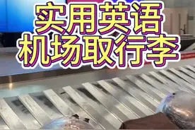国外实拍，机场取行李英语  #英语老师 #海外生活