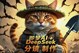 即梦AI+DeepSeek基础教程：用AI一天做500张宠物分镜。#即梦ai