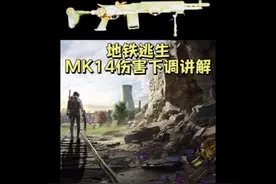 地铁逃生MK14妹控削弱【伤害讲解】#和平精英战场进化