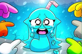 sprunki节奏盒子冰水妹妹的故事#节奏盒子 #游戏 #内容启发搜索