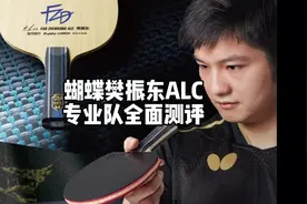 蝴蝶樊振东ALC全面测评它和VIS有什么区别？#乒乓球