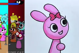 唱歌大比拼节奏盒子。 #简笔画