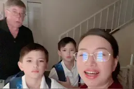 美国小学生当地时间早上七点四十上学#抖音二创激励计划