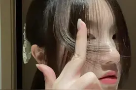 学会以后再也不用去理发店赌了！#剪刘海 #发型教程