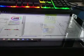 画下窥视中的小真寻#板绘 #绪山真寻 #别当欧尼酱了