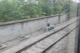 Z390次通过汉阳火车站，钟家村商圈，然后上武汉长江大桥进武昌站视频封面