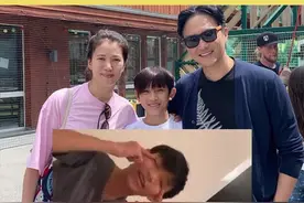 #港媒曝袁咏仪儿子眯眯眼视频     港媒曝张智霖和袁咏仪的儿子张慕童，此前做眯眯眼唱rap的视频被扒出，而唱的歌词也颇有争议 #娱乐评论大赏