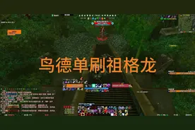 鸟德单刷祖格龙#魔兽世界 #巫妖王之怒 #为了部落