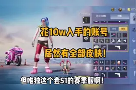 #和平精英 #和平精英账号 #游戏 花10万入手的账号居然有全部皮肤视频封面