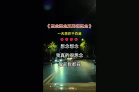 想念想念真的很想念……#歌词句句入心 #想你了视频封面