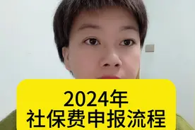 社保费申报流程，网上就可以完成申报，缴费工作了#社保视频封面