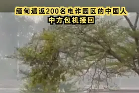 缅甸遣返200名电诈园区的中国人,中方包机接回 