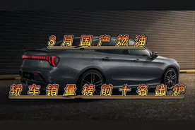 8月国产燃油轿车销量榜前十出炉，红旗首次夺冠，奇瑞长安最稳定