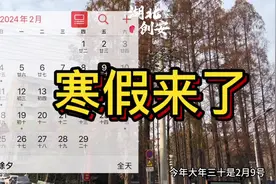 寒假来了，放假时间你知道了吗？#放假 #过年 #小学生放假视频封面