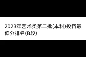 报考艺术类本科B段的小伙伴看过来，2023年安徽省，艺术类本科B段视频封面