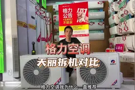 格力空调1.5匹天丽（线上为云佳）一级能效和3级能效有什么区别视频封面