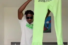 你们见过这么长的裤子吗#裤子 #西海岸