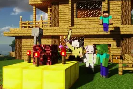 我的世界：传说中的him也没那么可怕嘛#我的世界