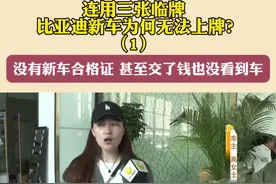 近日#沈阳 多位#比亚迪 车主为了能给自己的新车上牌可是相当闹心了，4s店关门，负责人失联，更有交了全款车都没看到的车主，到底咋回事？#比亚迪秦视频封面