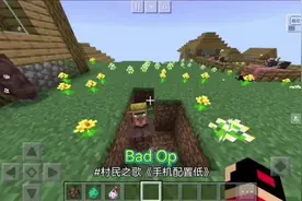 我的世界《Bad Op》村民之歌：我竟然听懂村民说话了？！