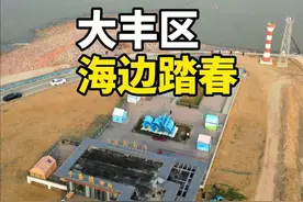 你见过大丰蓝色的大海吗 #盐城大丰#大丰周边游#周末去哪儿#亲子游玩好去处#我为家乡代言 @DOU+小助手