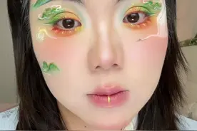 画山小技巧～#原创古风计划 #妆面记录 #美妆 #古风妆容 #化妆小技巧