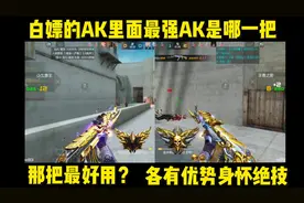 白嫖的AK里面的最强AK是哪一把？哪一把最好用？#穿越火线手游