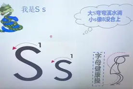 字母S T U大小写书写格式#26个英文字母 #零基础学英语