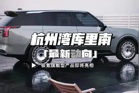 杭州湾库里南要来了#极氪9X #杭州湾库里南官宣命名极氪9X